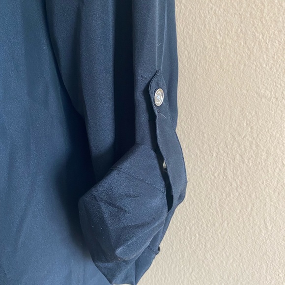 MICHAEL KORS *NWT* black blouse - Picture 4 of 6